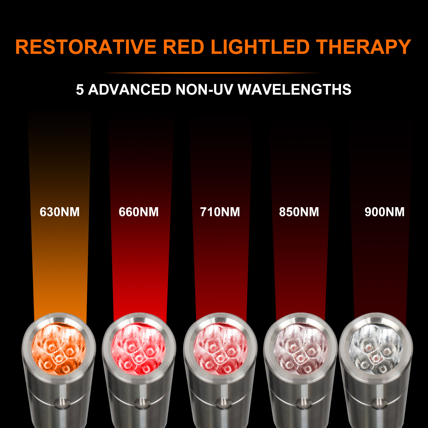 TL09-A5 Red Light Therapy Pen Pain Relief torch light Home and Office Use Portable therapy Lamp