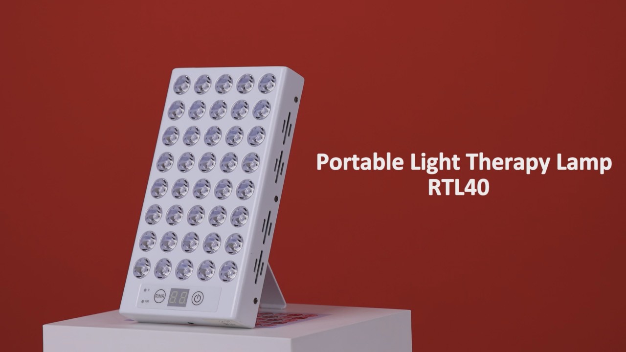 RTL40  Portable Red  Light Therapy    Red Light Therapy Panel