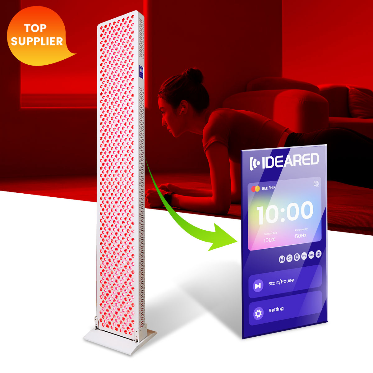RL600max Touch Screen Red Light Therapy