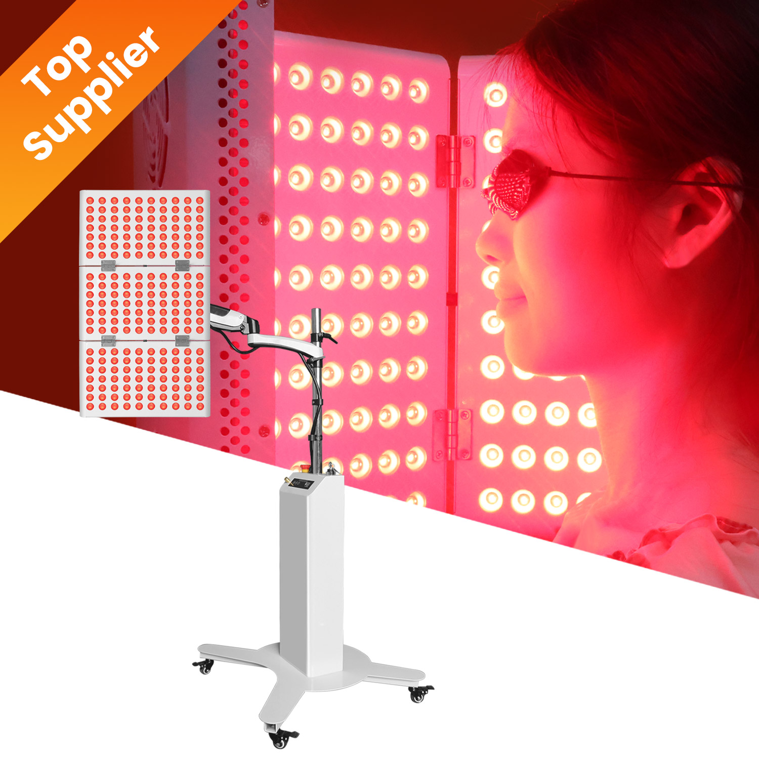 7 Color Red Light Panel   