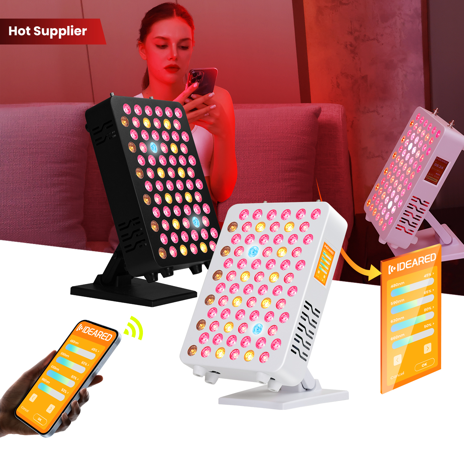 RLPRO Series -RLPRO100    Effoctive and Multi-functional red light therapy