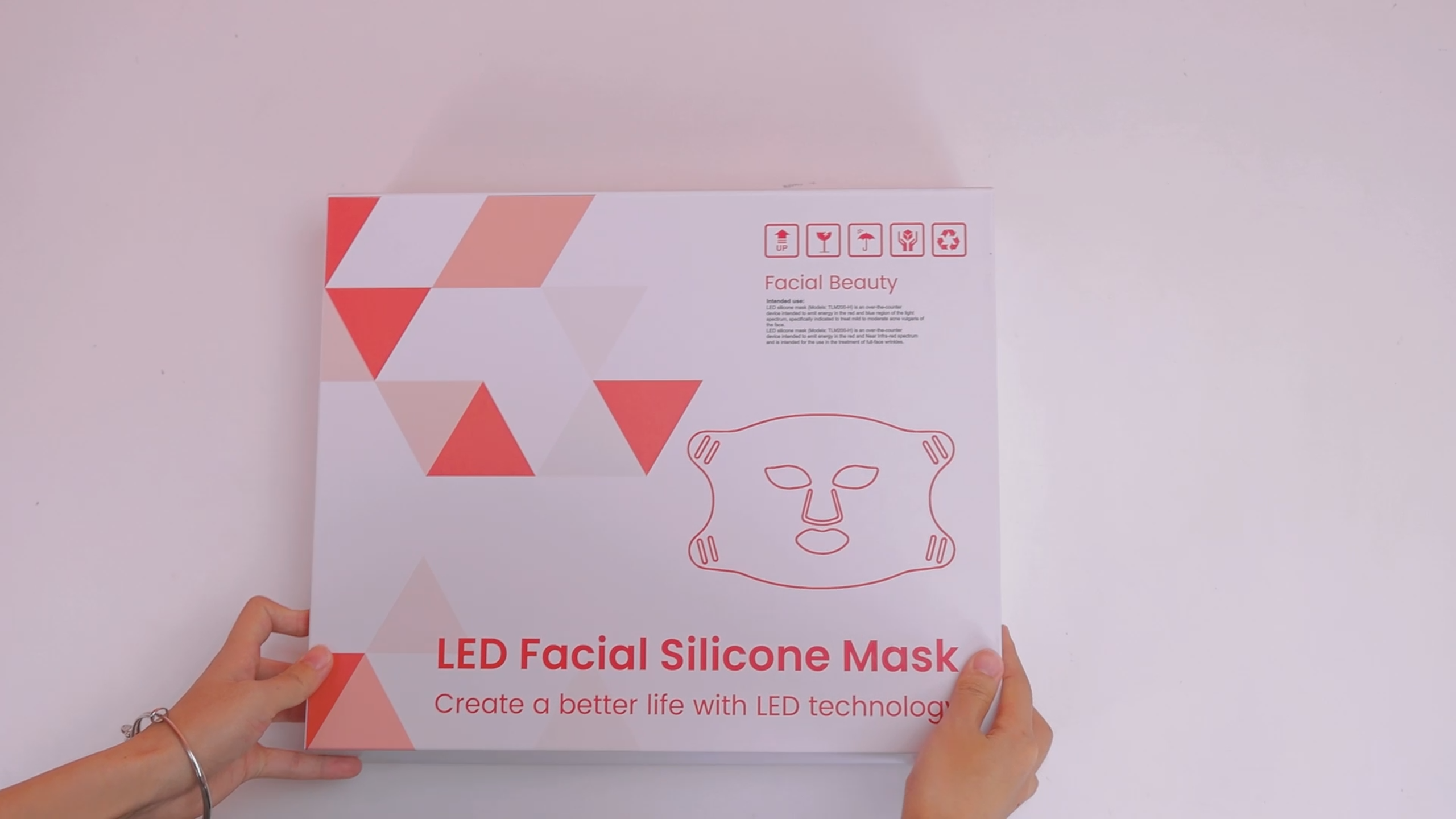 LED Facial Silicone Mask--TLM200-H