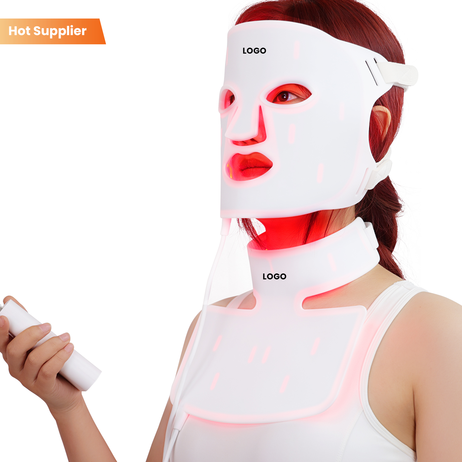 IDEATHERAPY Medical grade silicone Acne Treatment 510K Mask led mask red light therapy for face led light mask for beauty